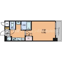 ジュネーゼグラン東梅田の物件間取画像